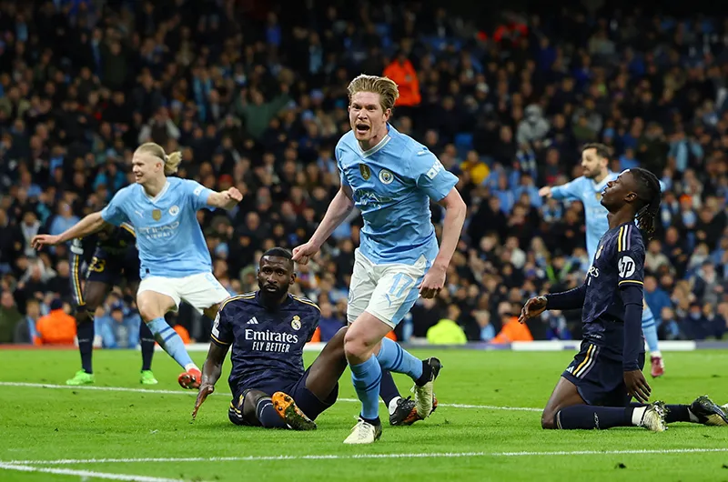 Kevin De Bruyne rời đi sẽ khiến sức mạnh của Manchester City giảm đáng kể