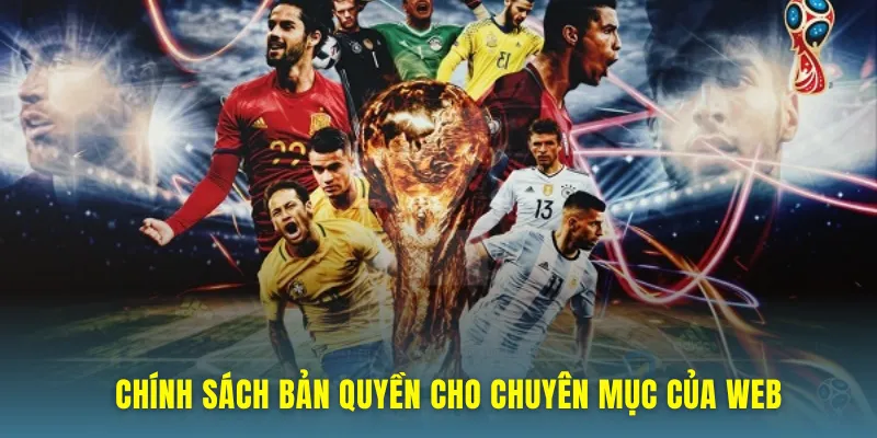Chính sách bản quyền cho chuyên mục của web