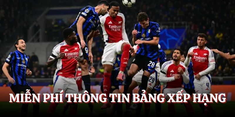 Thông tin Bảng xếp hạng miễn phí