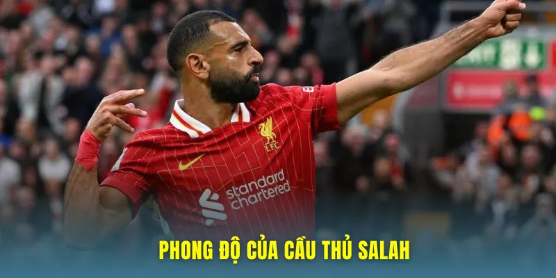 Phong độ của cầu thủ Salah